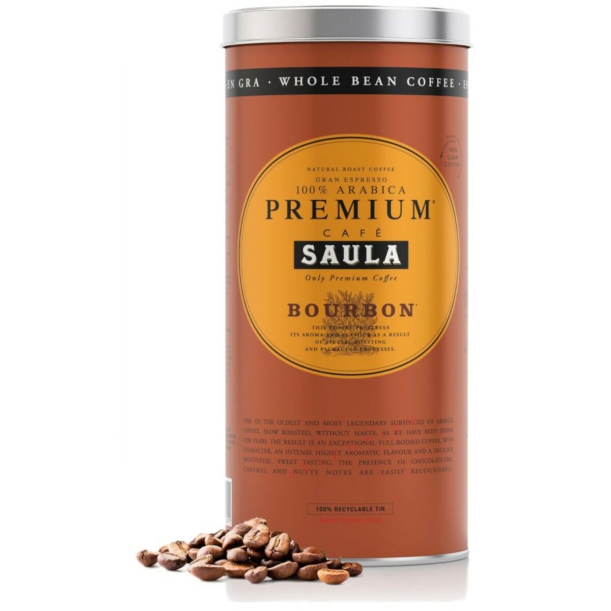 Cafea din boabe întregi Saula Bourbon